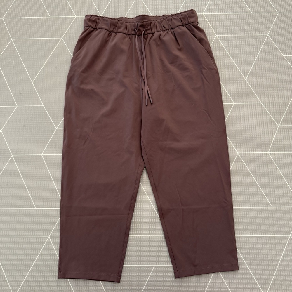 Lululemon High Rise Brown Ankle Pants
